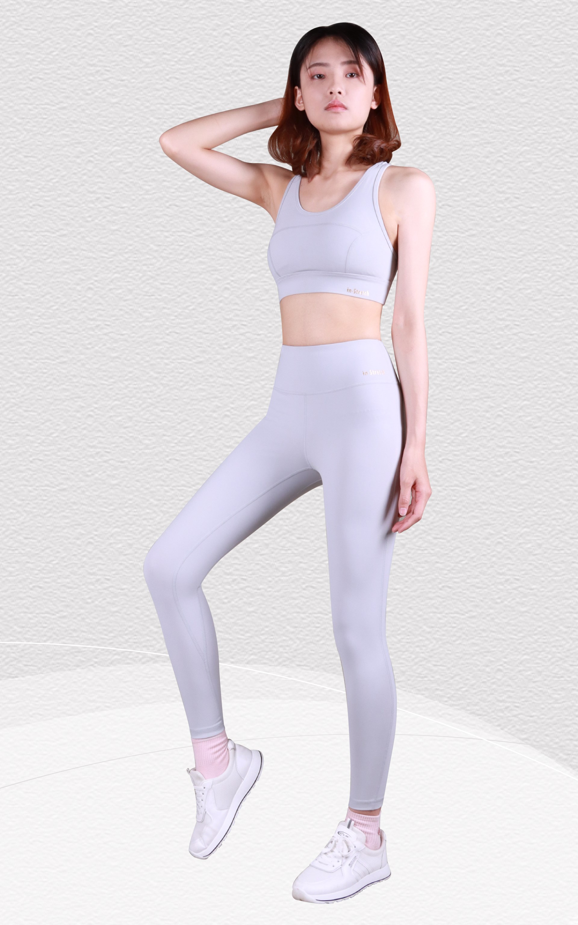 Infinity Legging 全方位機能褲 -淺灰 DOVE GRAY