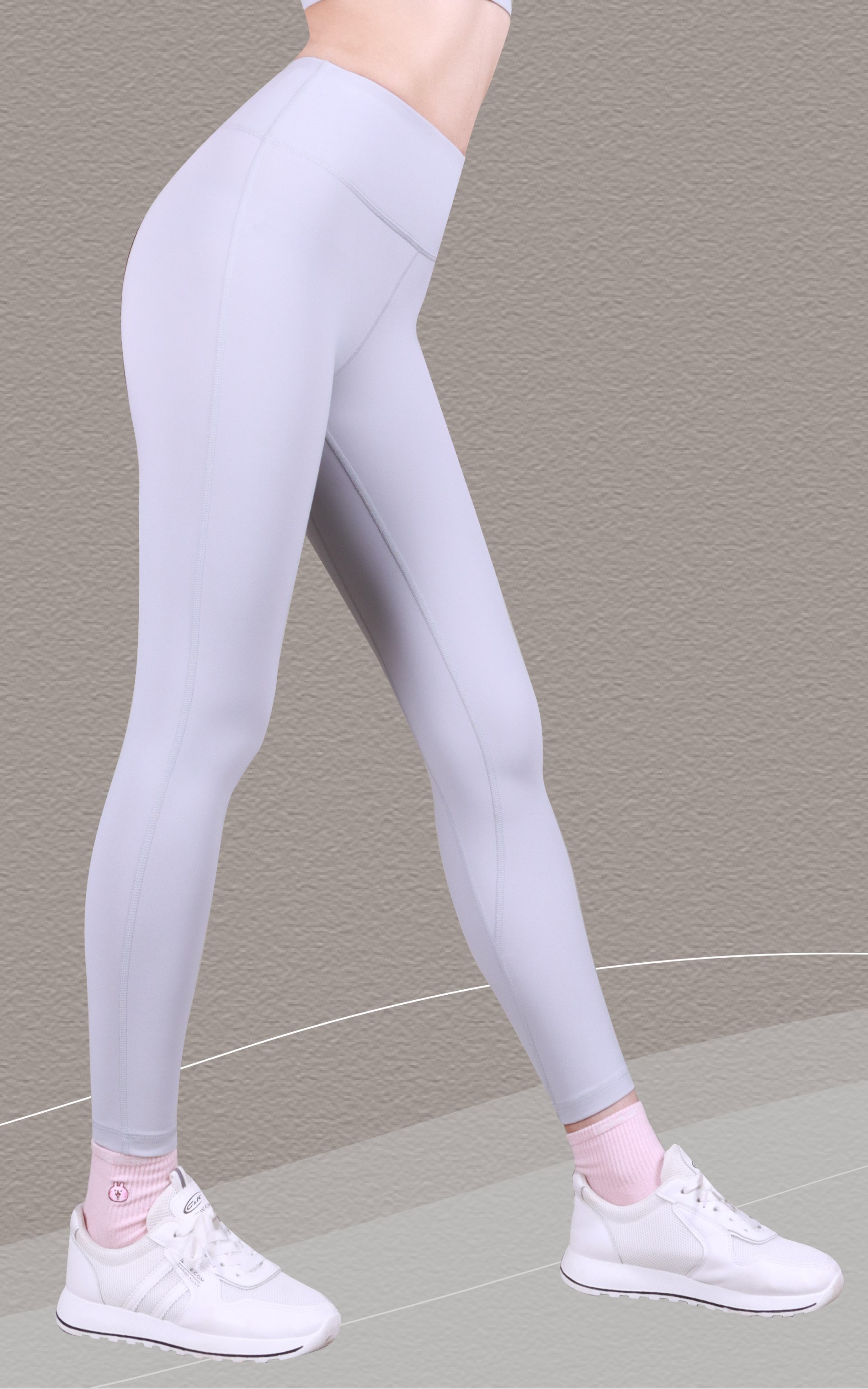 Infinity Legging 全方位機能褲 -淺灰 DOVE GRAY
