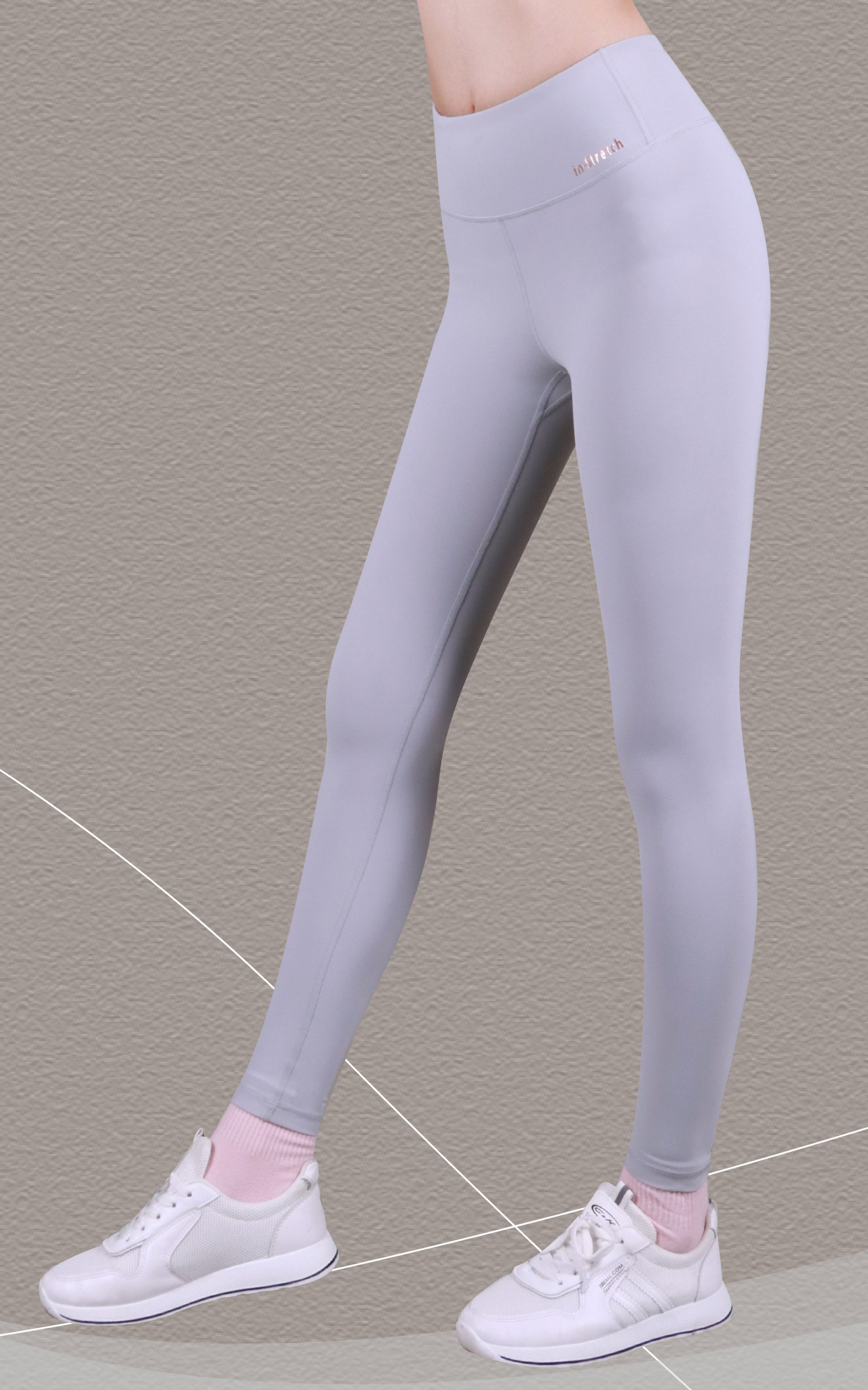 Incredible legging 美臀瑜珈褲 -  淺灰 DOVE GRAY