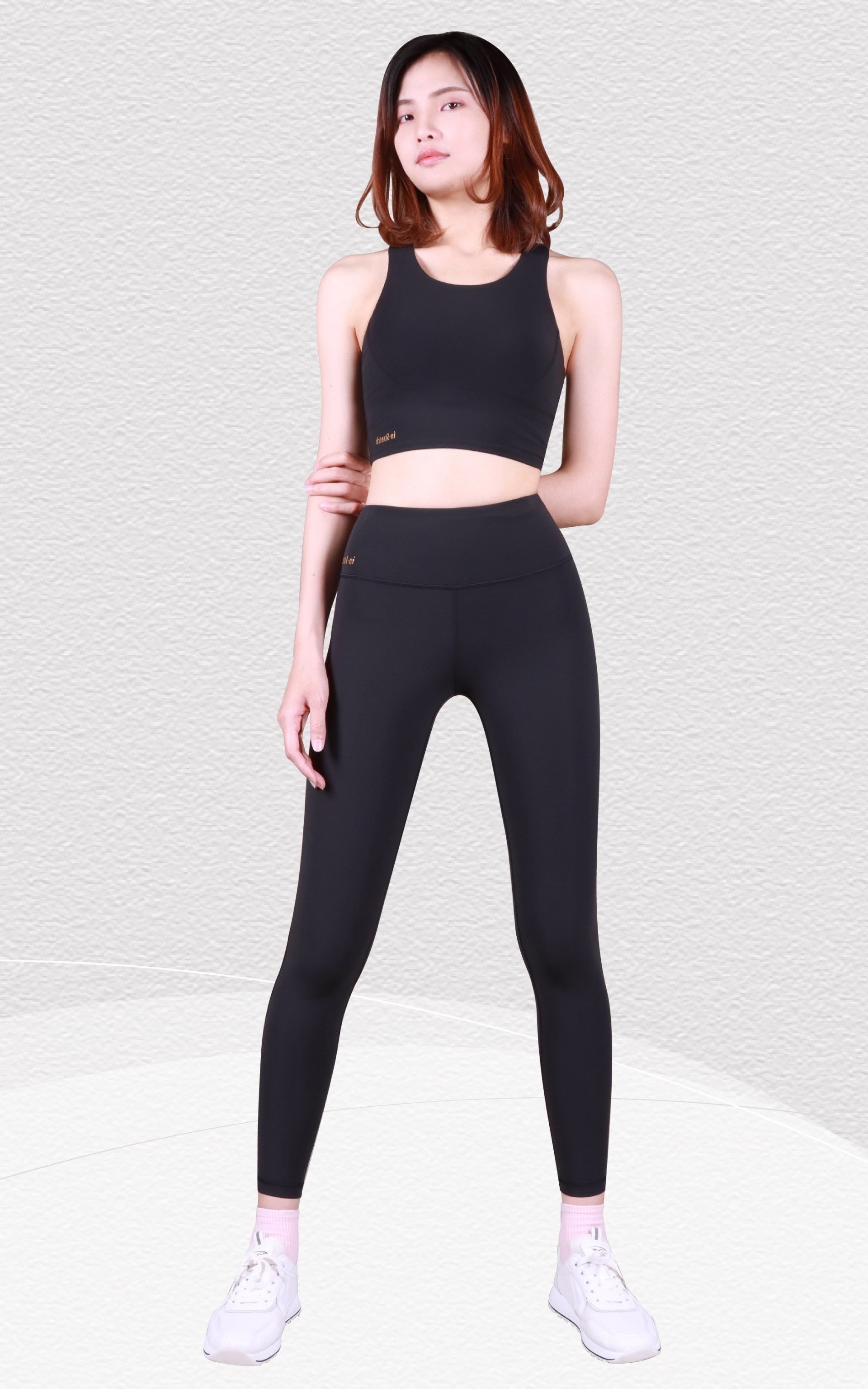 Infinity Legging 全方位機能褲 - { 舒適款 } 午夜黑 DARK BLACK  