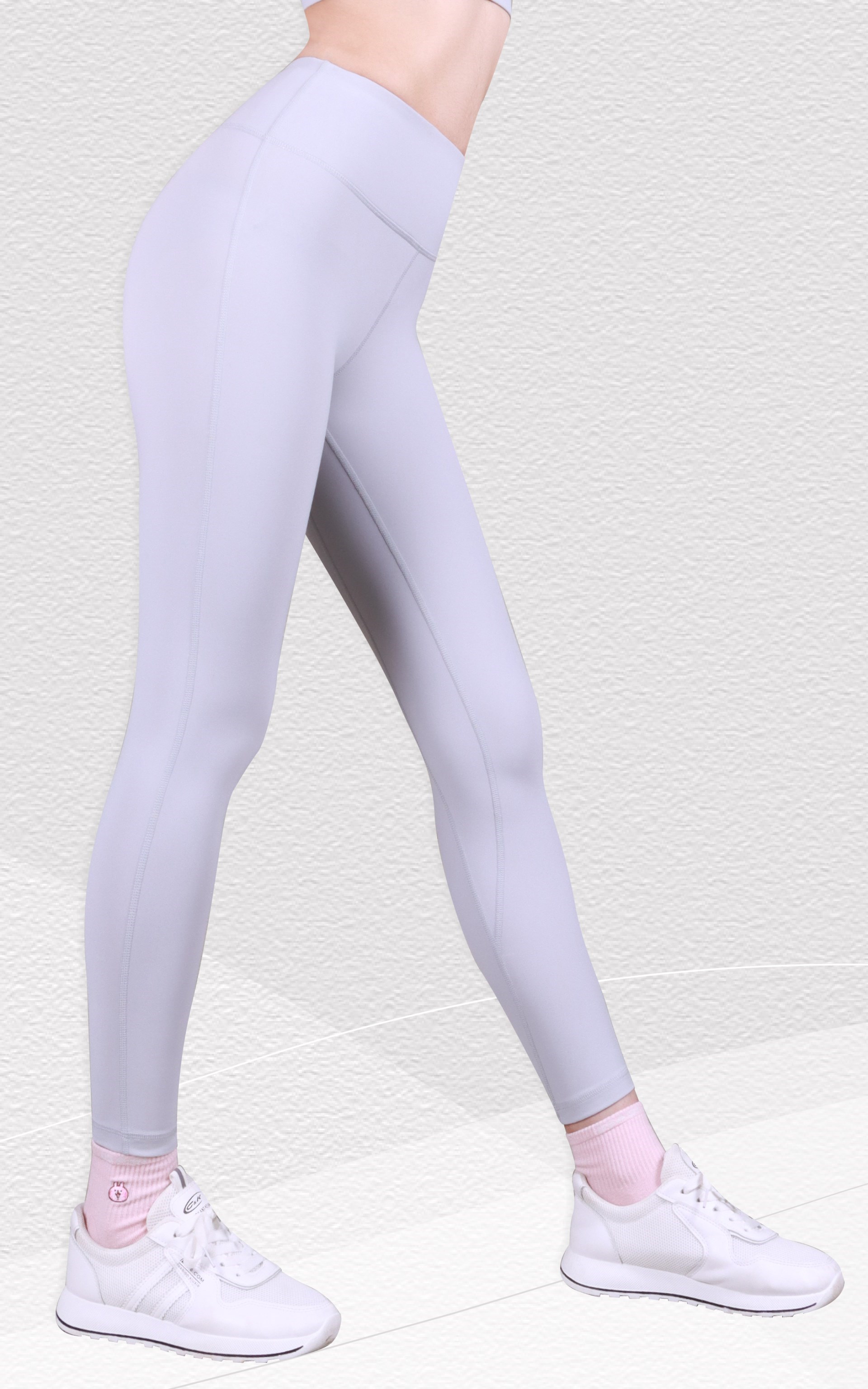 Infinity Legging 全方位機能褲 - { 舒適款 } 淺灰 DOVE GRAY 