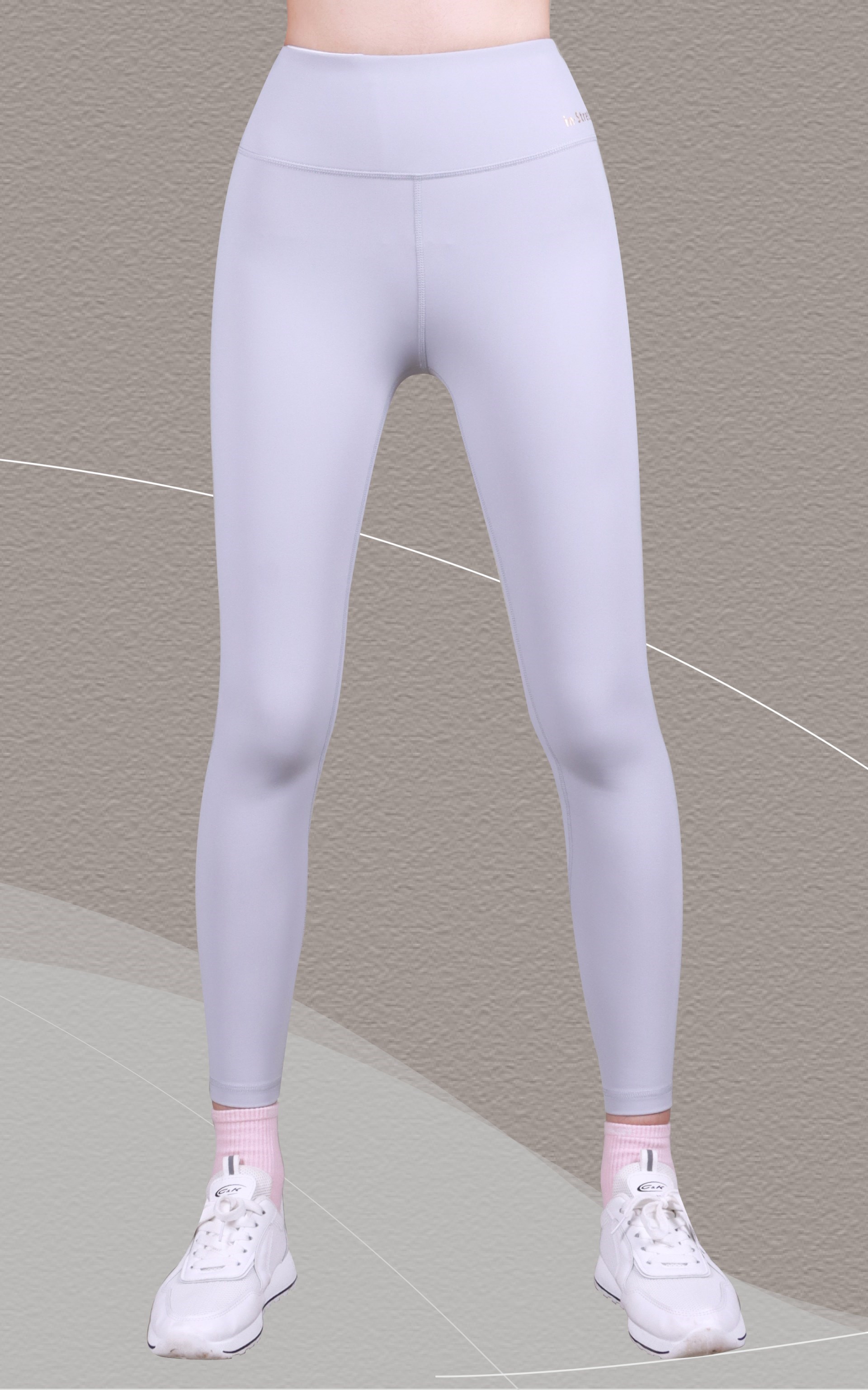 Infinity Legging 全方位機能褲 - { 舒適款 } 淺灰 DOVE GRAY 