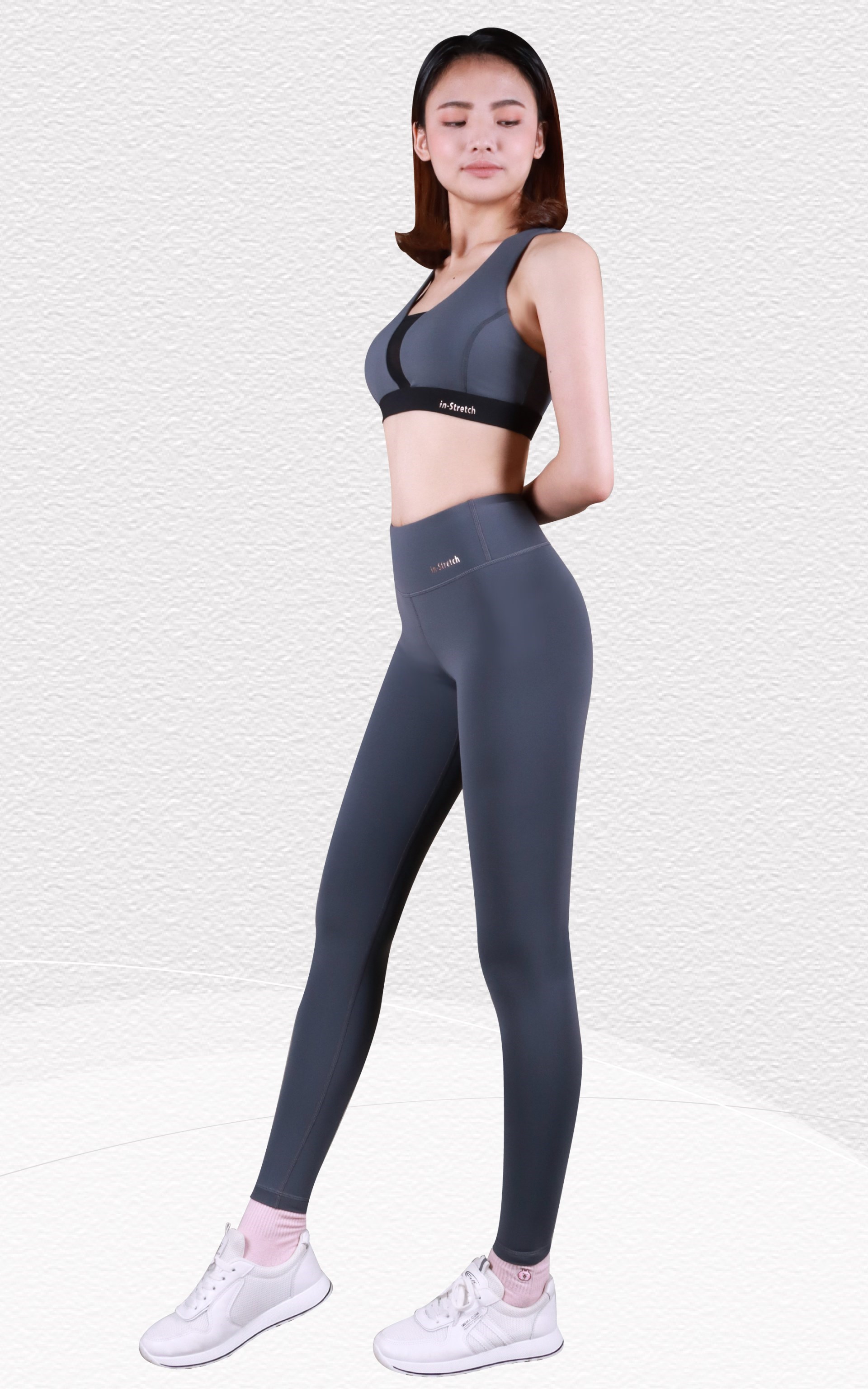 Incredible legging 美臀瑜珈褲 - { 舒適款 } 鐵灰 IRON GRAY 